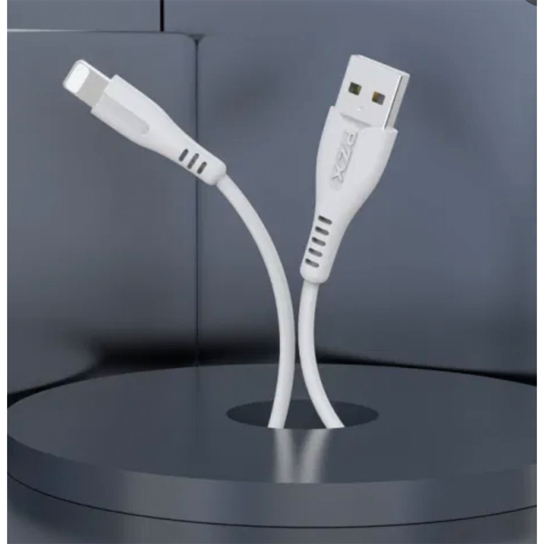 كابل شحن لايتينج/USB - 1 متر - أبيض
