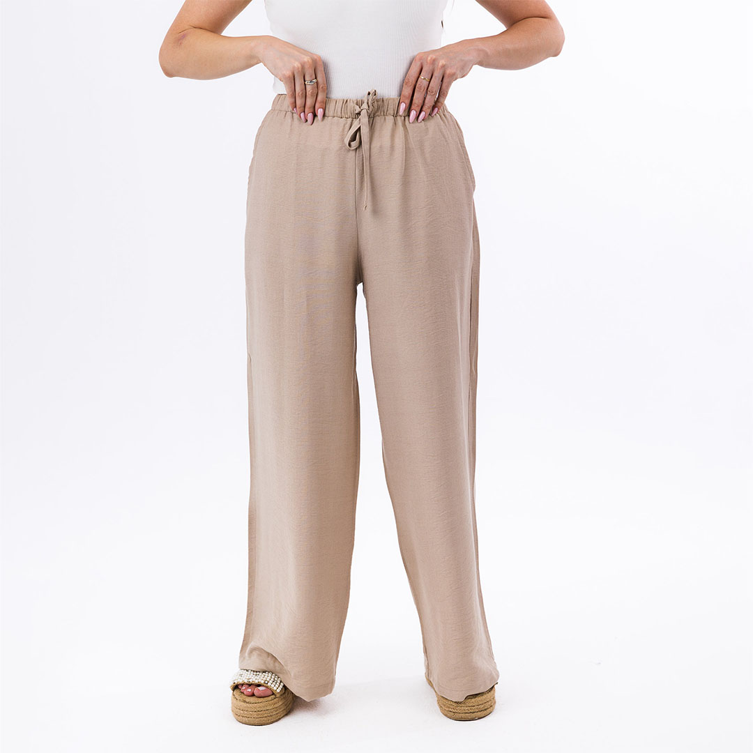 بنطلون حريمي خصر مرتفع