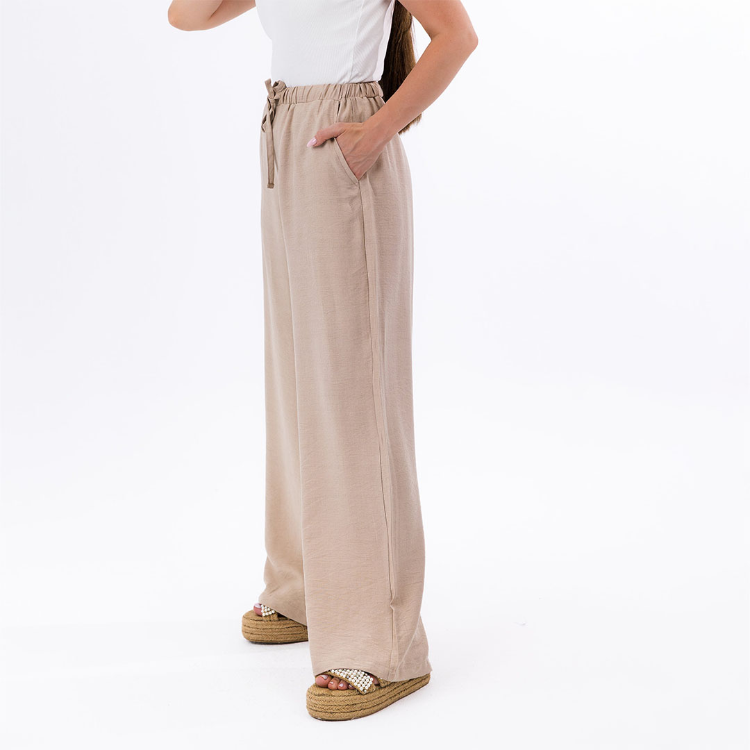 بنطلون حريمي خصر مرتفع