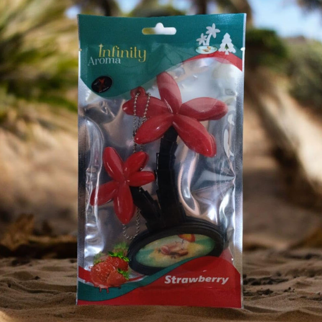 معطر سيارة شكل نحلة برائحة توت احمر