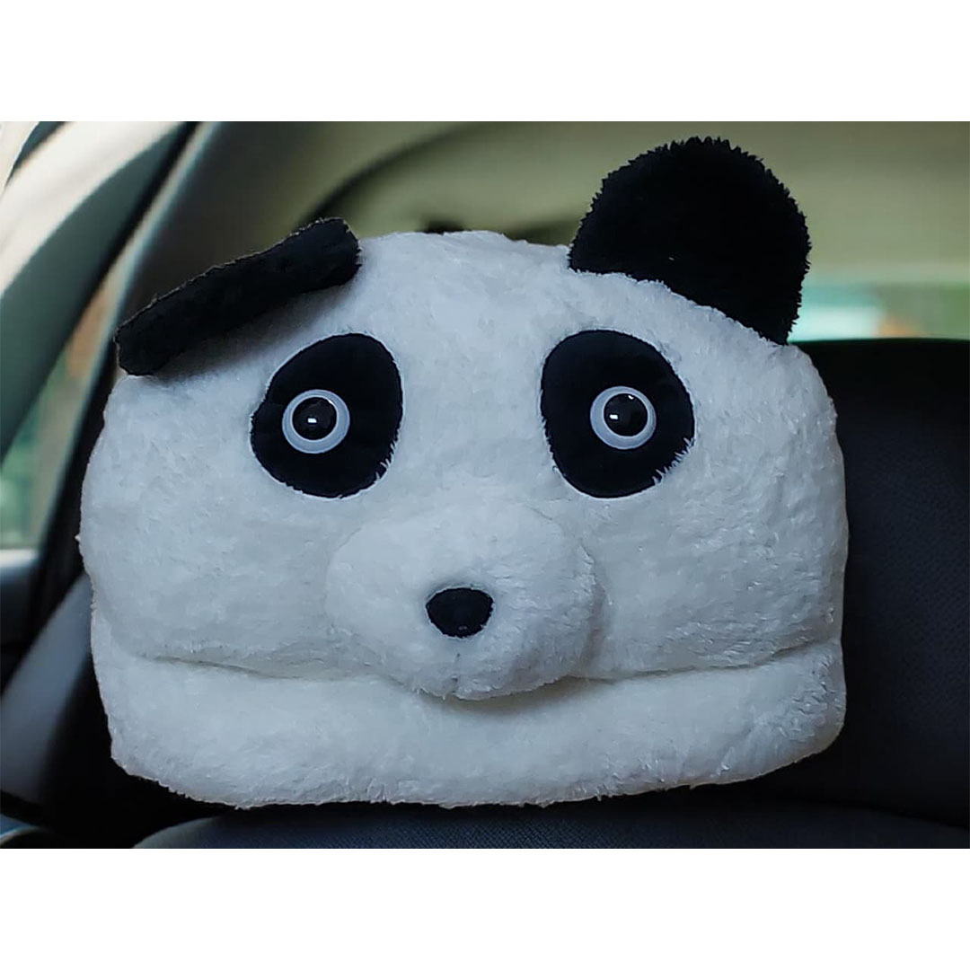 غطاء مسند راس للسيارة - باندا - 2 قطعة