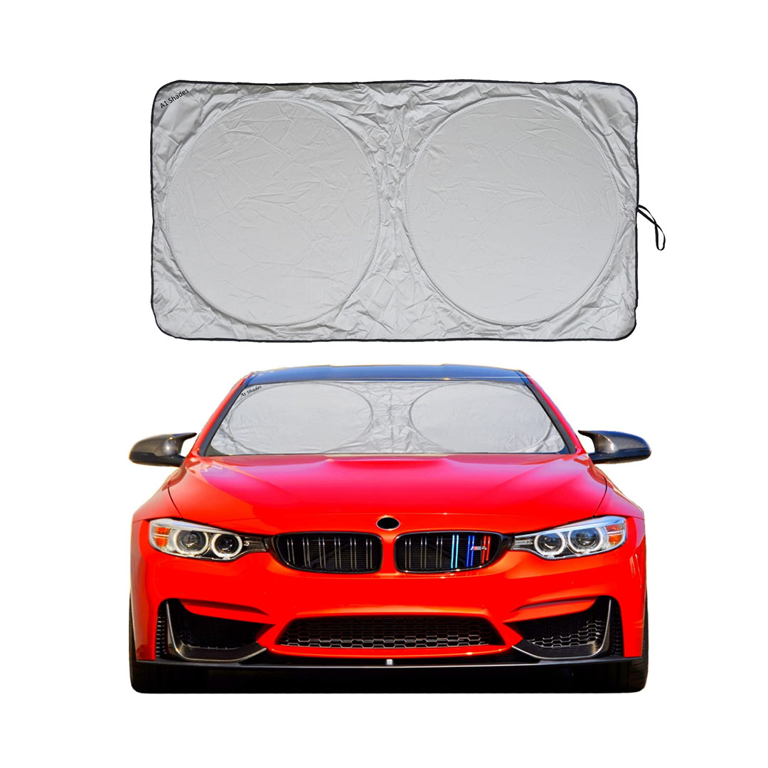 شماسة حلقات للسيارة - فضي