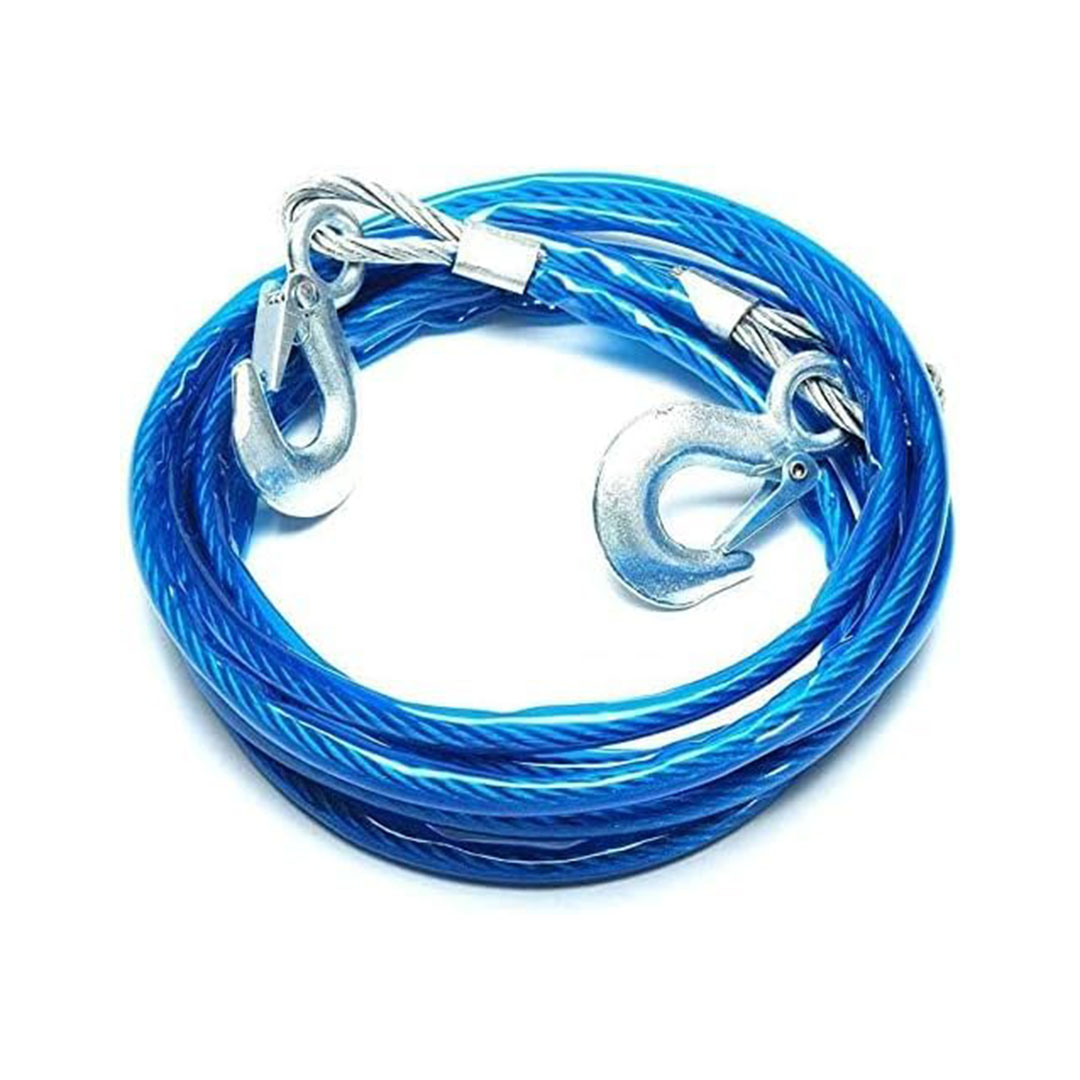 واير سحب سيارة - 4 متر - أزرق