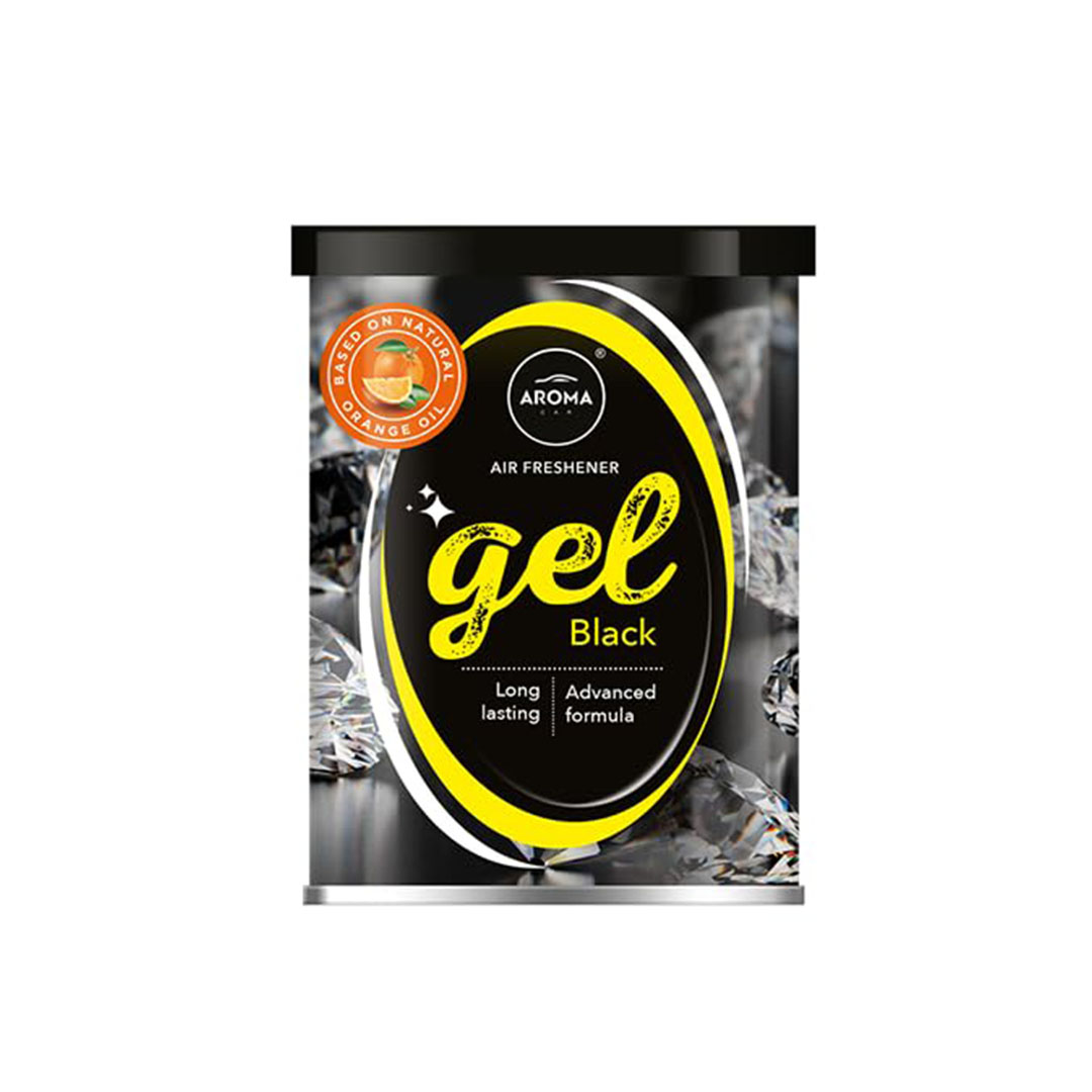 اروما معطر سيارة كار جيل - بلاك - 80 جرام