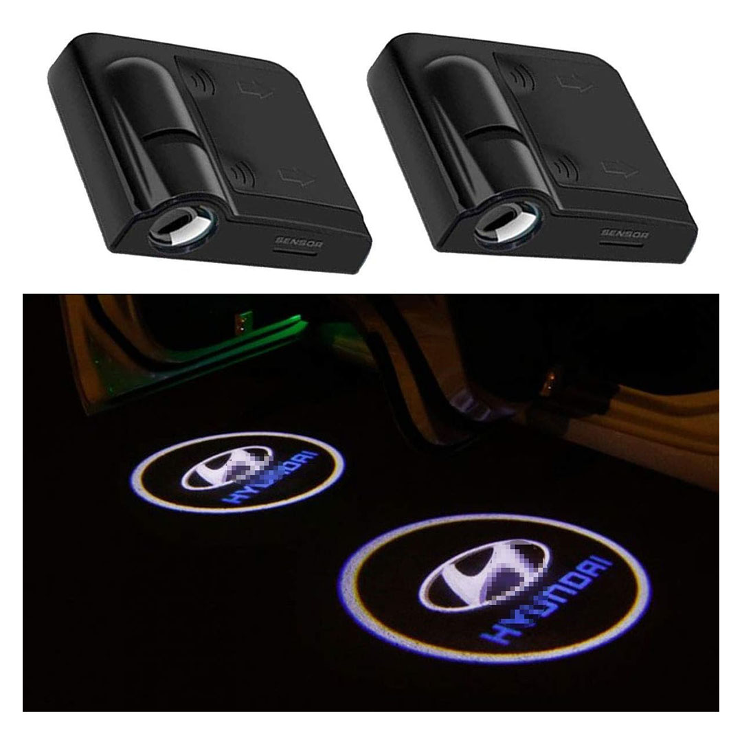 كشاف لوجو باب سياره - 2 قطعة - HYUNDAI