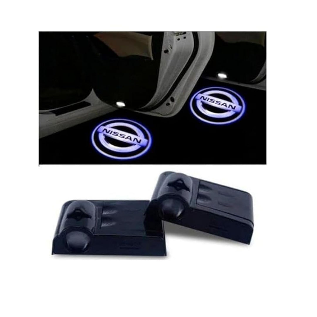 كشاف لوجو باب سياره - 2 قطعة - NISSAN