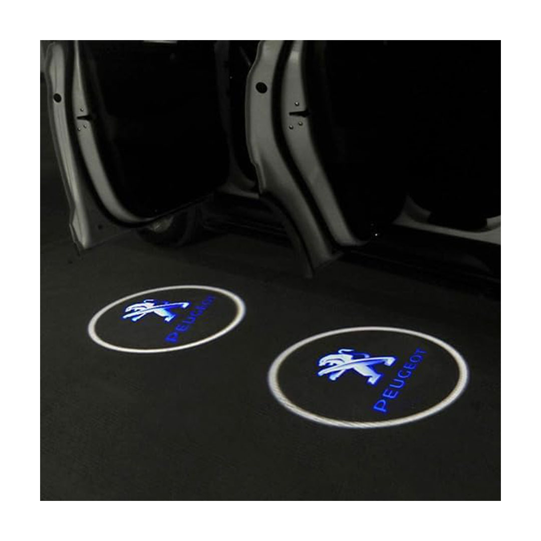 كشاف لوجو باب سياره - 2 قطعة - PEUGEOT