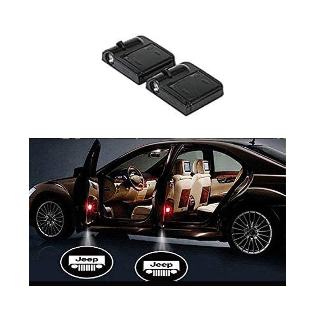 كشاف لوجو باب سياره - 2 قطعة - JEEP