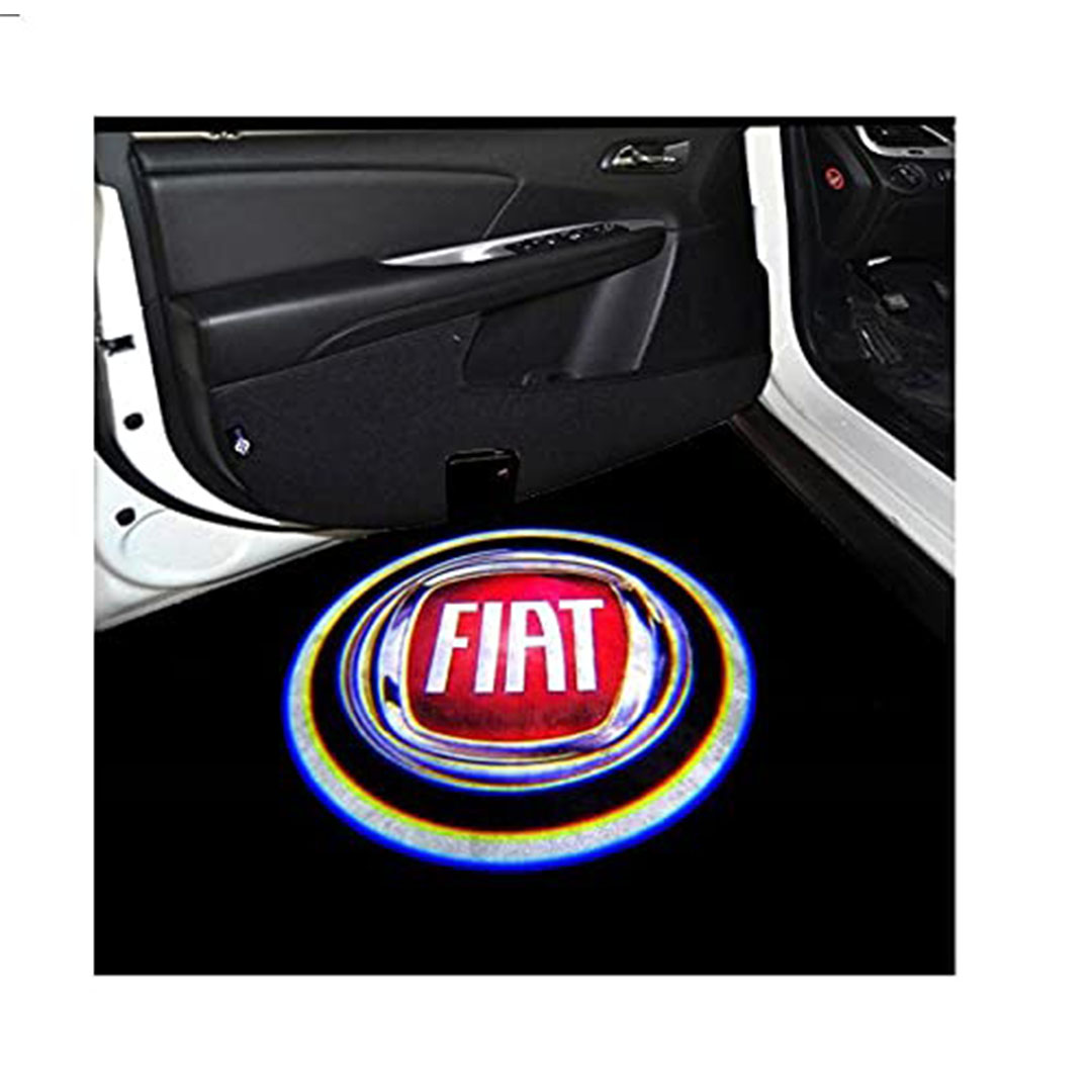 كشاف لوجو باب سياره - 2 قطعة - FIAT