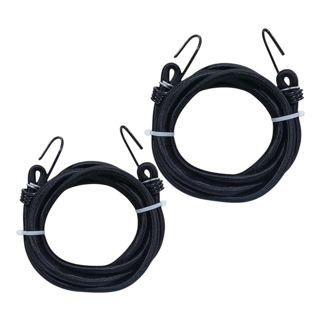 حبل تثبيت الشنط للموتوسيكل - 190 سم - 2 قطعة