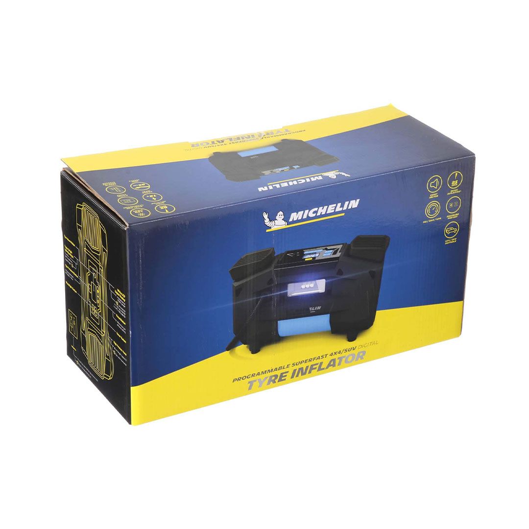 منفاخ إطارات سيارات دفع رباعي ديجيتال من ميشلان - اسود