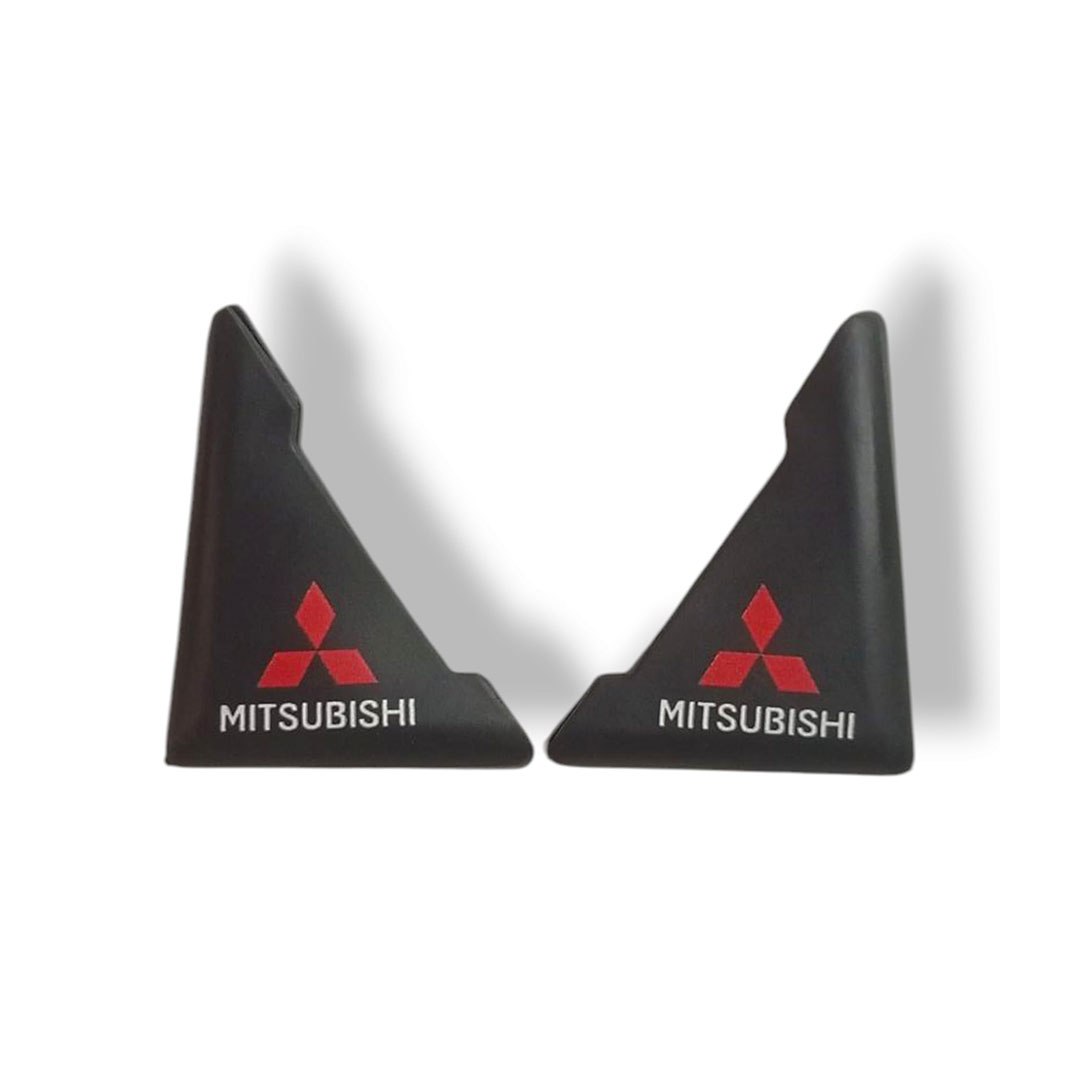 مصد باب السيارة سيليكون لسيارة ميستوبيشي - أسود