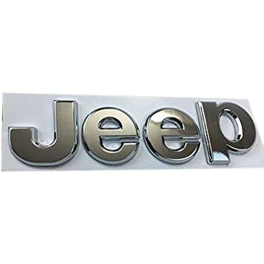 ملصق سيارة ثلاثي الأبعاد بديل لعلامة جيب الفضية القديمة أو المفقودة