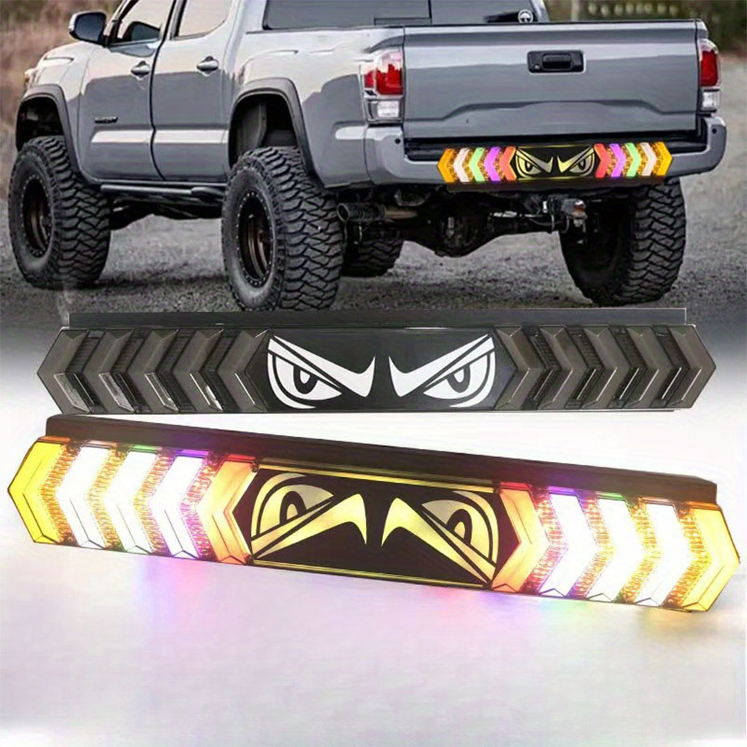 شريط إضاءة RGB شكل عيون للسيارات - 30 سم