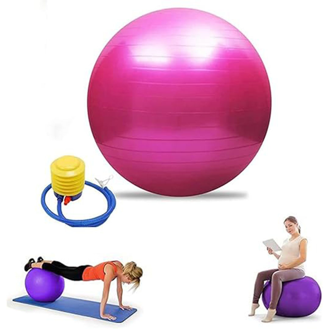 كرة تمارين يوجا هوائية - 1 كجم - احمر