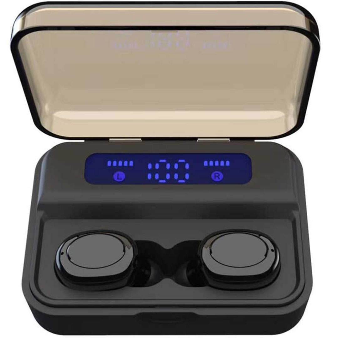 سماعة اذن لاسلكية بلوتوث - s590-tws - أسود