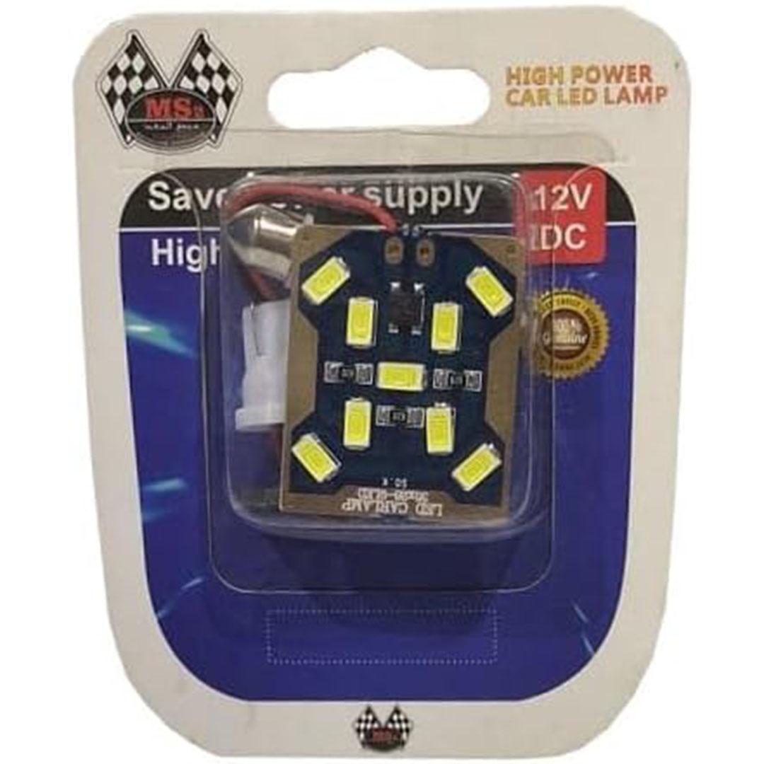 بوردة اضاءة ليد للسياره - 9 ليد - 12 فولت