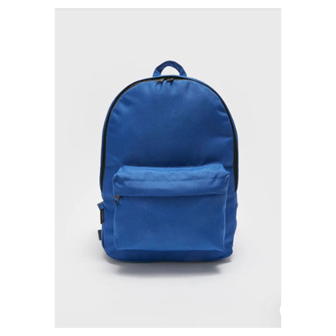 حقيبه ظهر قماش مع جيب لابتوب - أزرق
