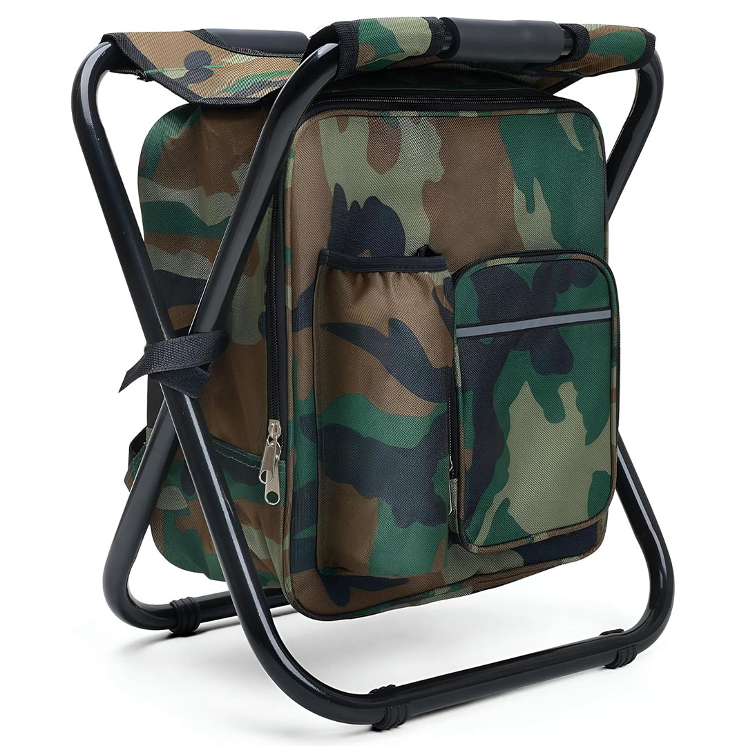 كرسي رحلات مع شنطة مدمجة سهل الحمل