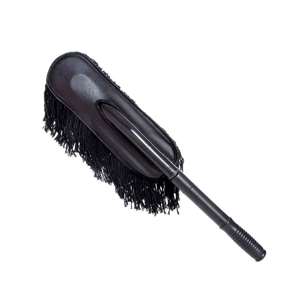 فرشة تنظيف السيارة - أسود