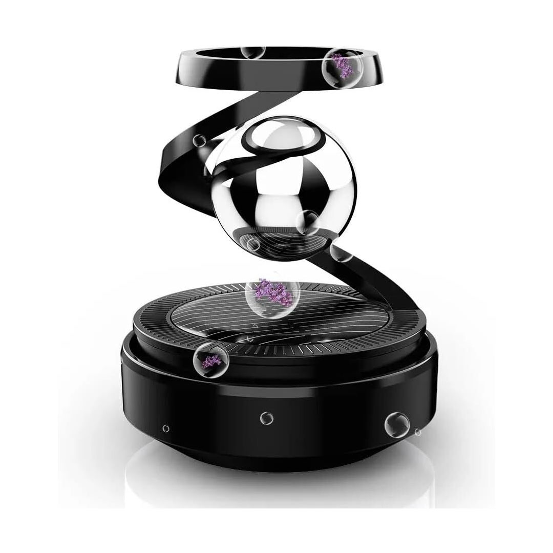 معطر هواء للسيارة يعمل بالطاقة الشمسية 360 درجة - متعدد الألوان