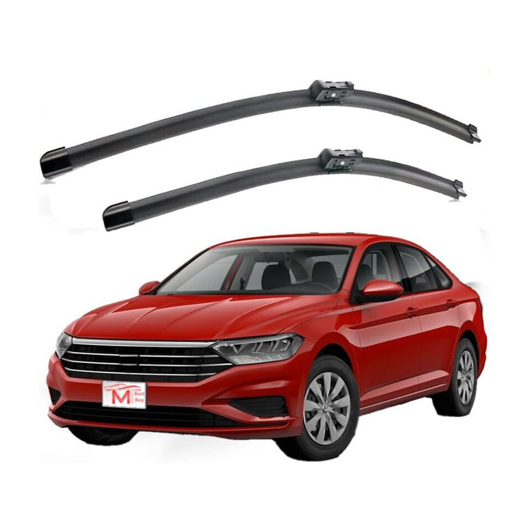 شفرات مساحات الزجاج الأمامي لسيارة جيتا - 41/61 - أسود