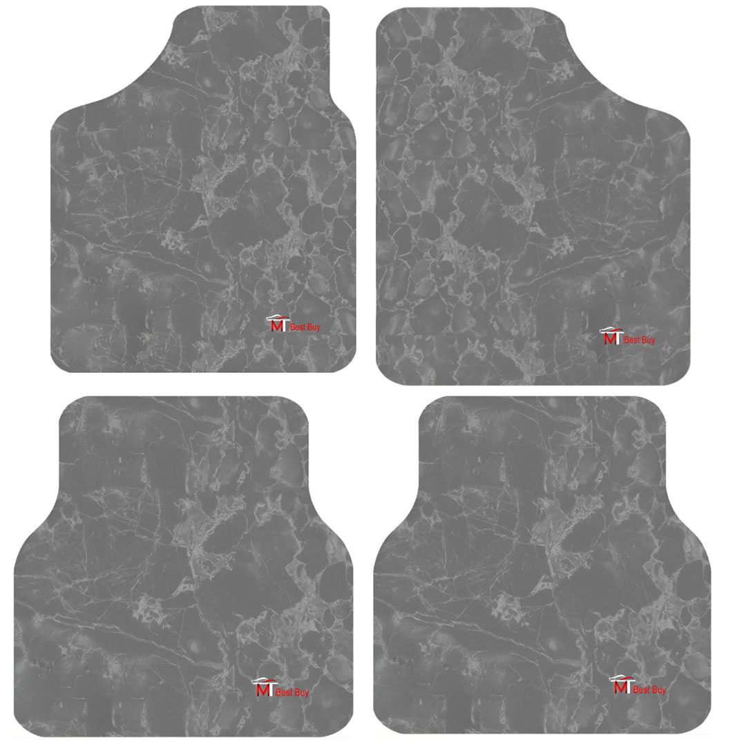 طقم دواسات عربية - 4 قطع - رمادي