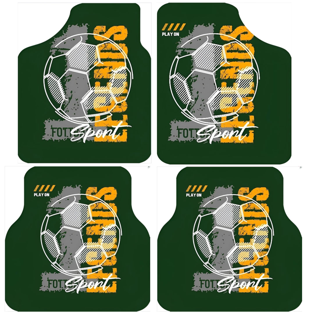 طقم دواسات عربية 4 قطع -شكل كرة أخضر