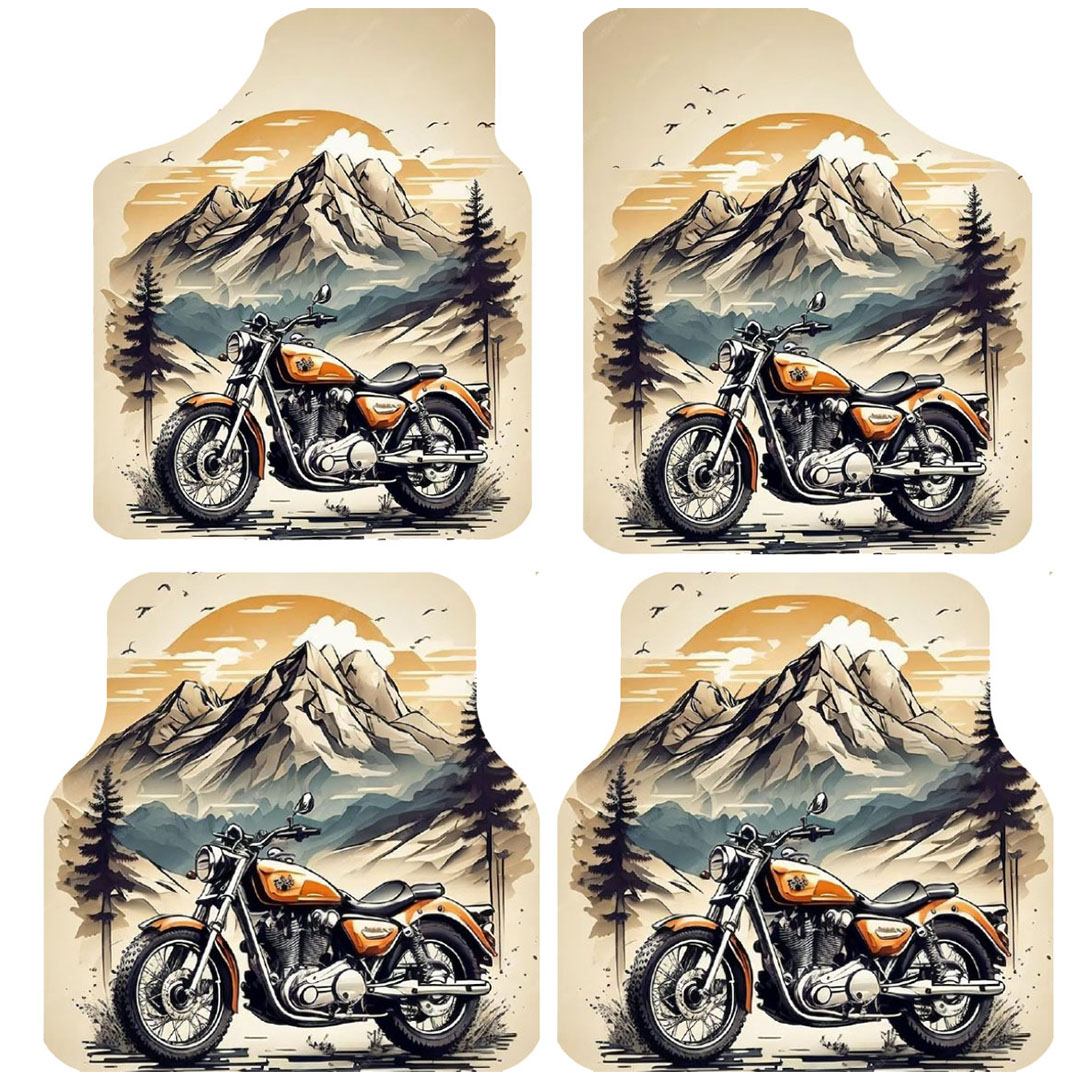 طقم دواسات عربية 4 قطع - شكل موتسكل