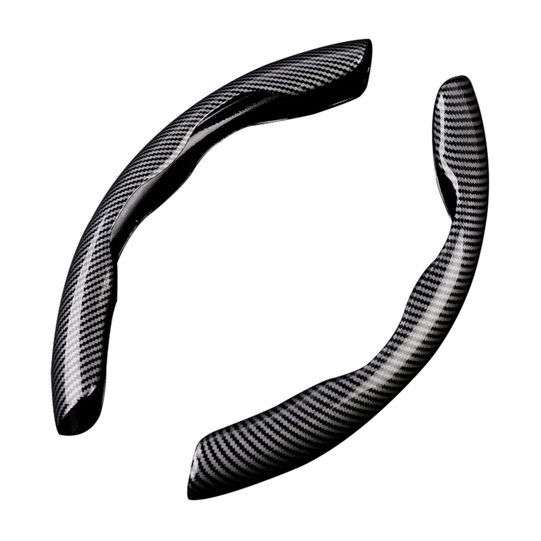CARWCOV01 غطاء كربون لطارة دركسيون - أسود/رمادي