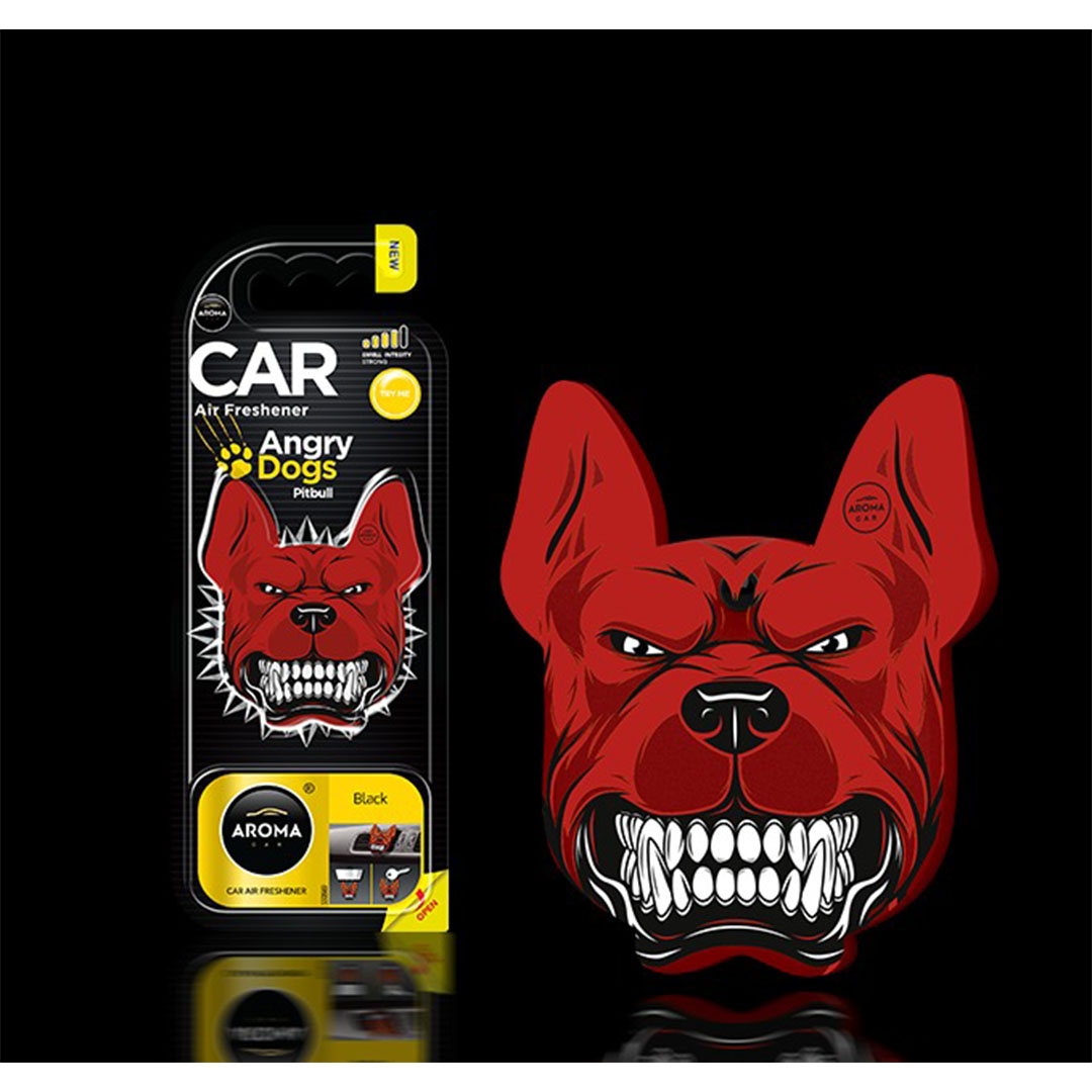 معطر سيارة أروما دوج - بلاك