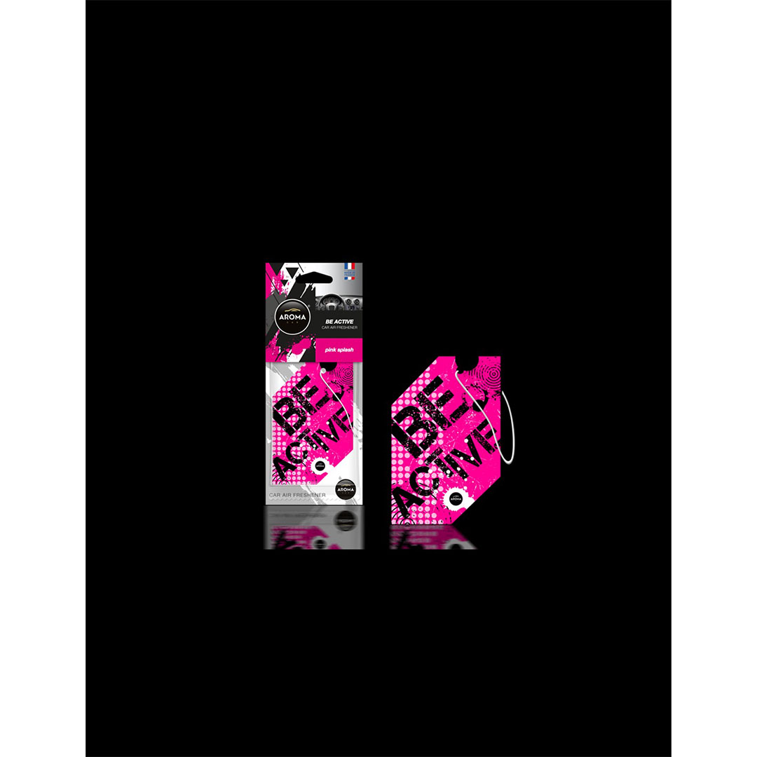 معطر سيارة أروما - بينك سبلاش
