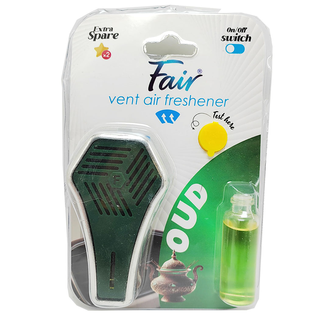 فواحة و معطر جو وهواء بمشبك يثبت على فتحة تهوية السيارة