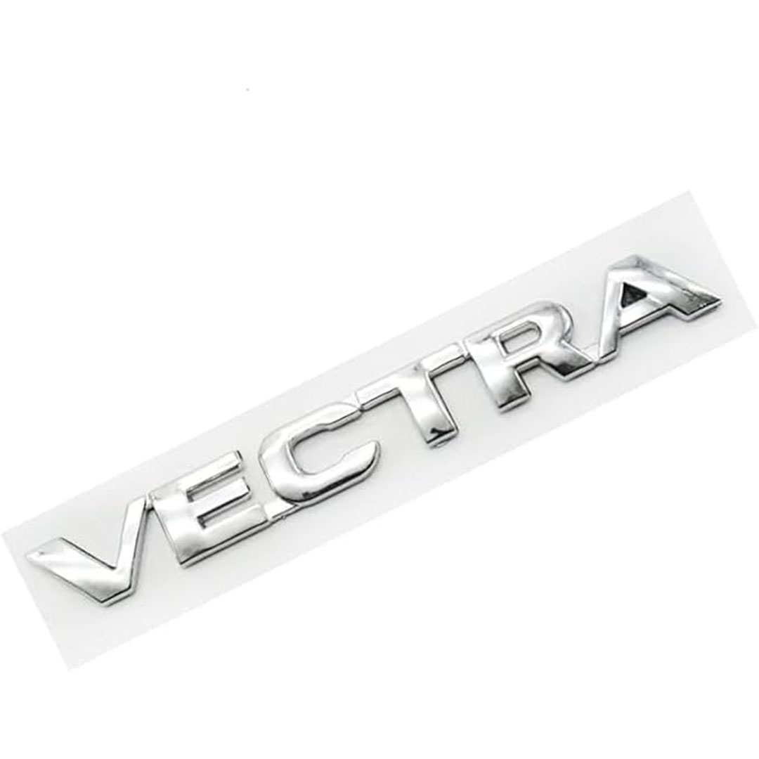 ملصق موديل فيكترا 3D للعربية - فضي