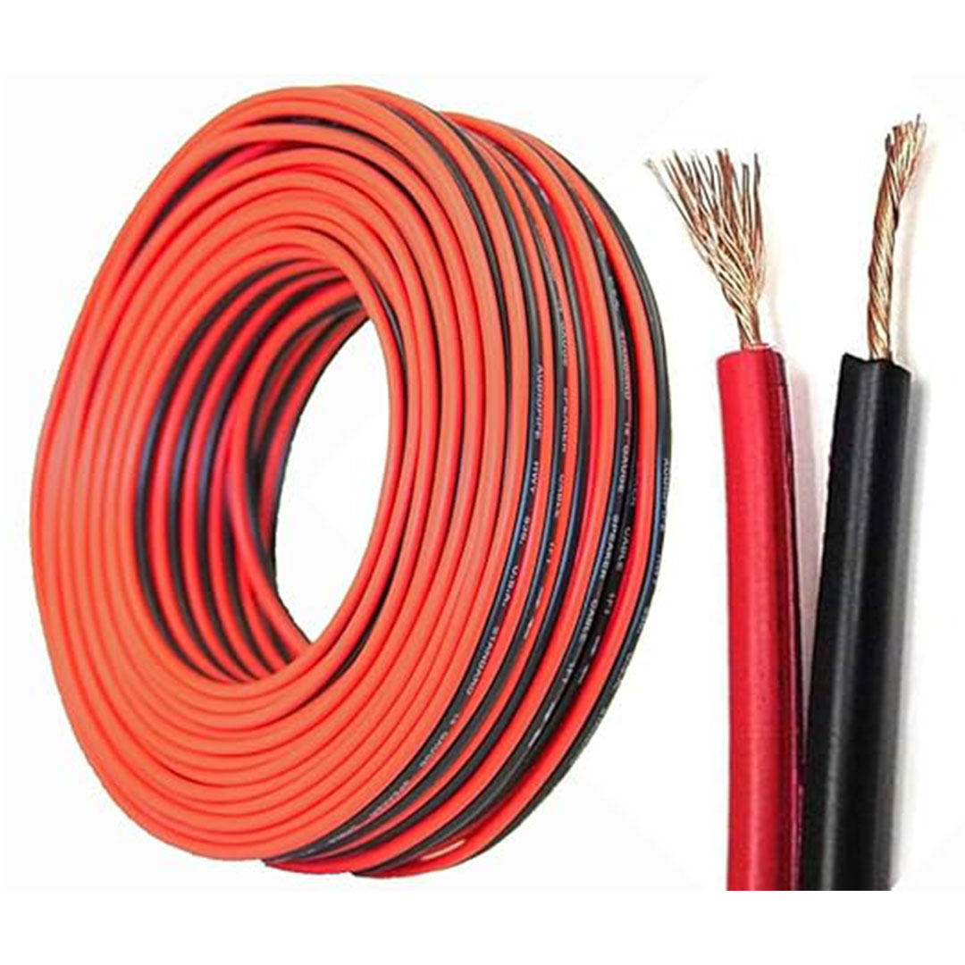 سلك سماعات صوت 2 طرف × 1 ملم – 100 متر