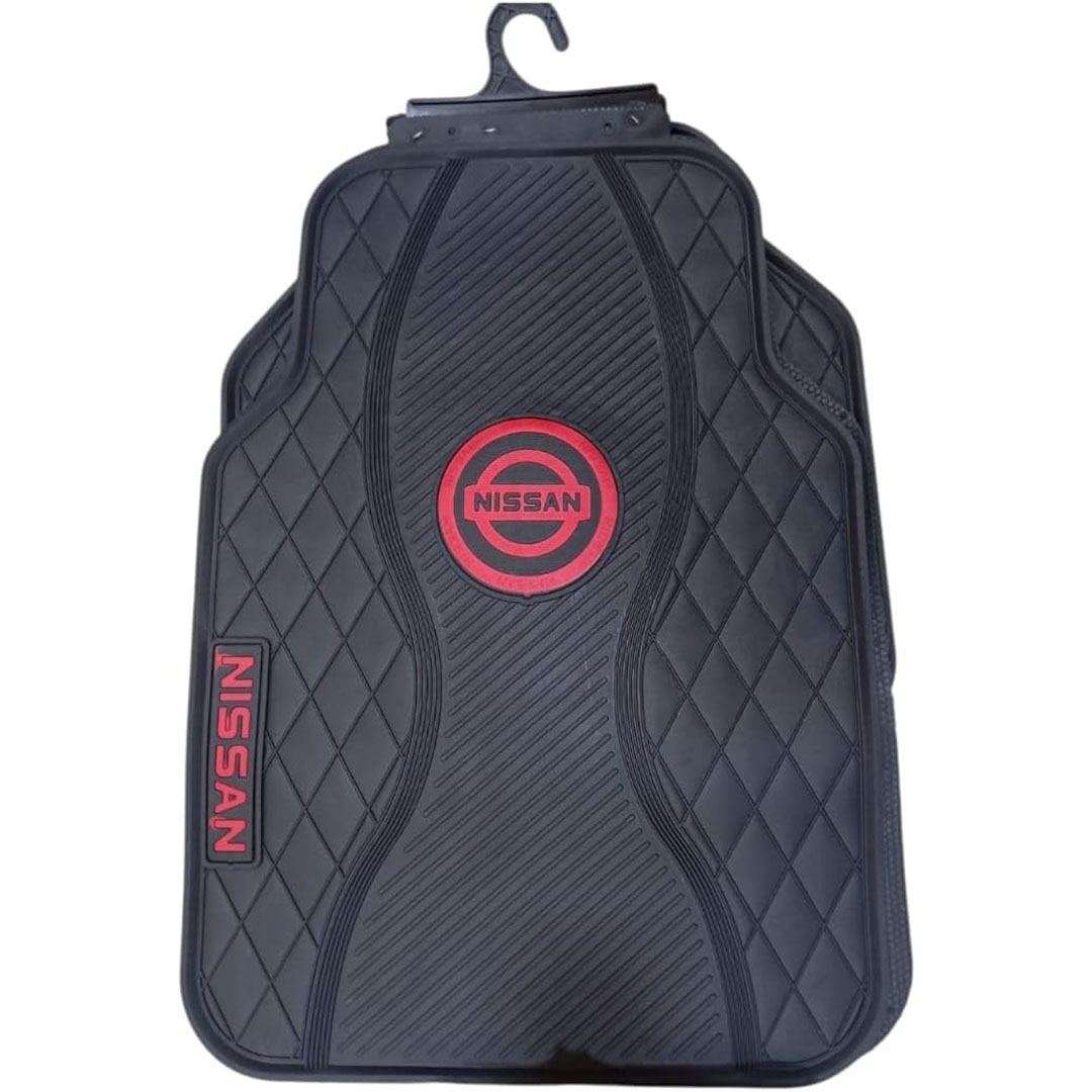 طقم دواسات رابر للسيارات عالي الجودة - 5ق - نيسان