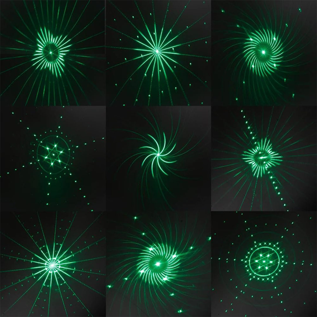 جهاز عرض ليزر للسيارات والدرجات النارية - أخضر