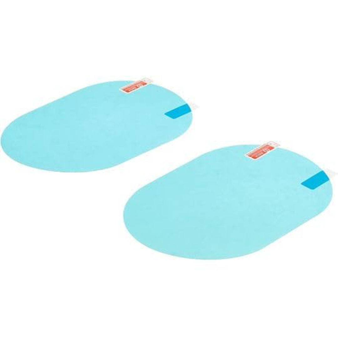 ستيكر لاصق مقاوم للماء لمراية السيارة - شفاف