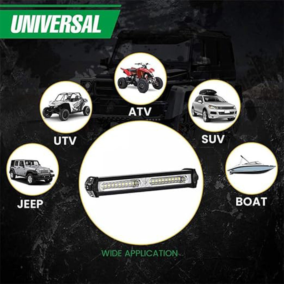 كشاف LED ثنائي اللون ضد الماء بقوة 60 واط بتصميم نحيف