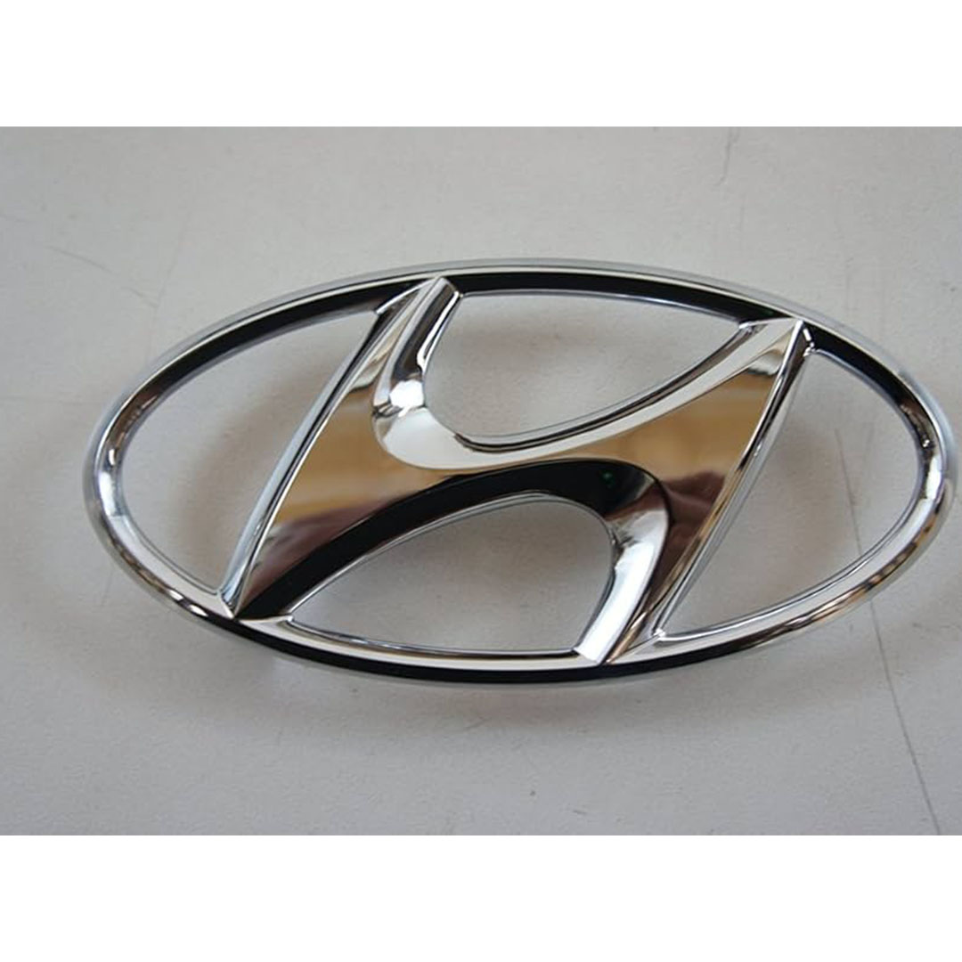 شعار سيارة هيونداي - فضي