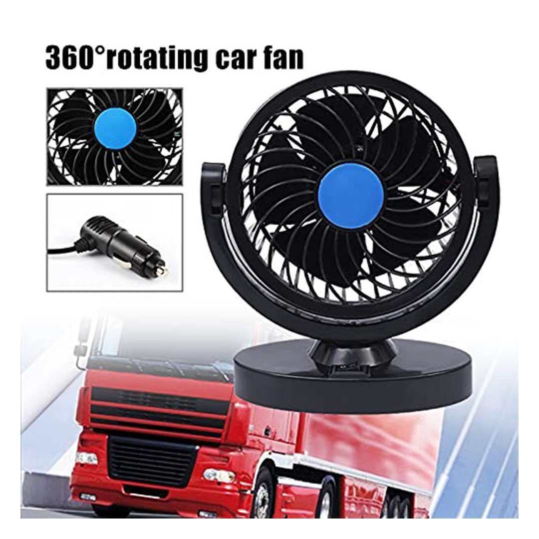 مروحة تبريد للسيارة تعمل ب USB - 12 فولت