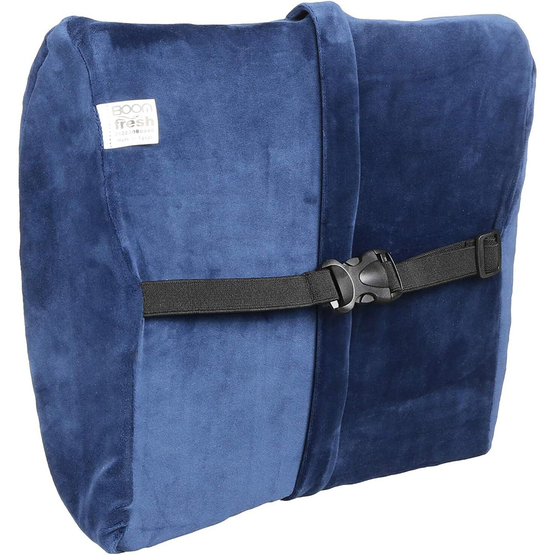 مخدة الظهر من السوفت ميموري للسيارة - كحلي