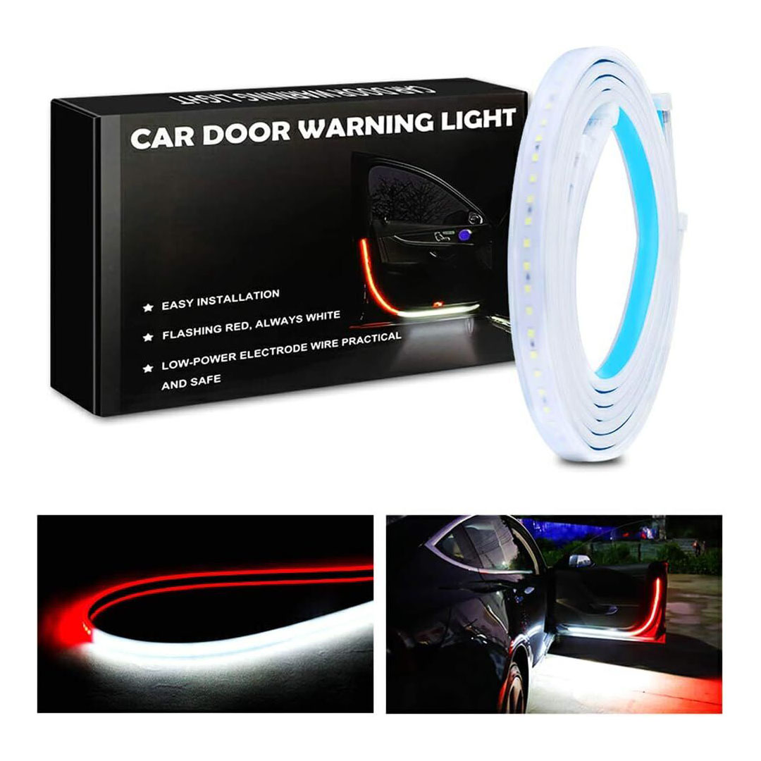 شريط إضاءة LED للسيارة - 30 وات - 120 سم - 2 قطعة - متعدد الألوان