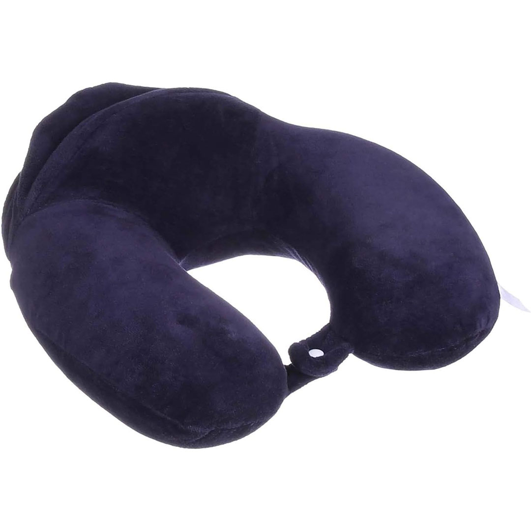 مخده للرقبه من الفوم حجم كبير - كحلي