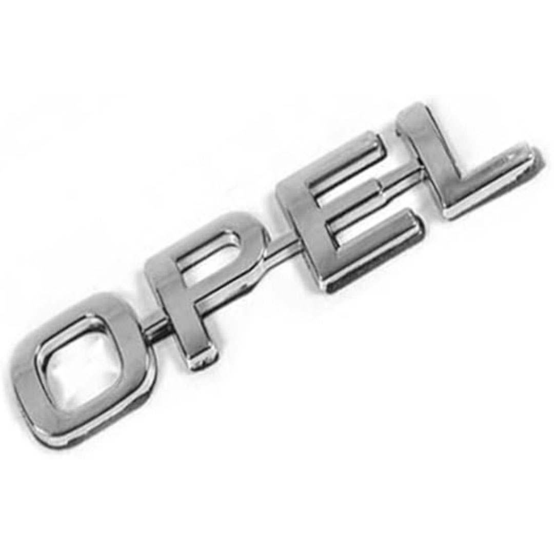 ملصق لوجو أوبل 3D – فضي