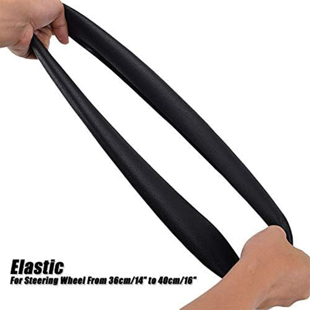 جراب طارة دركسيون مطاط - أسود