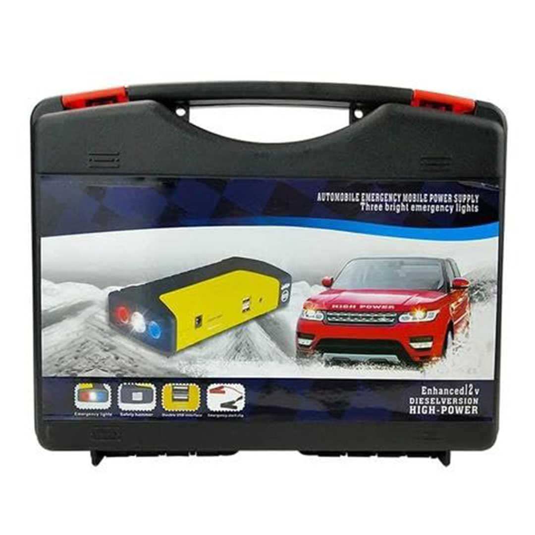 باور بانك للسيارة - 89800 مللي امبير - متعدد الالوان