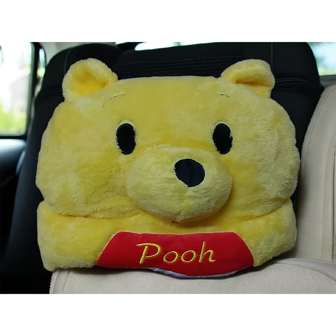 غطاء مسند راس للسيارة - ويني بو - 2 قطعة