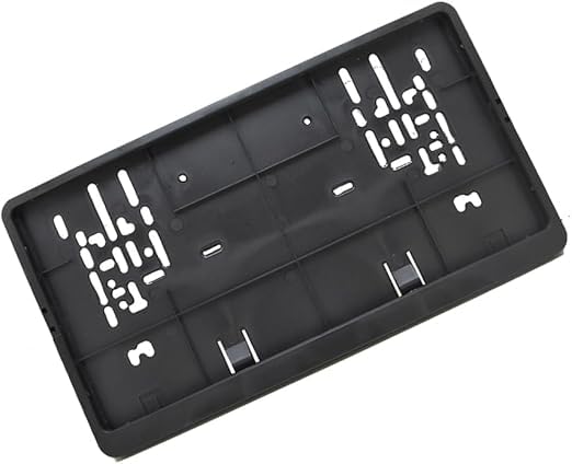 حامل رقم لوحة السيارة - أسود