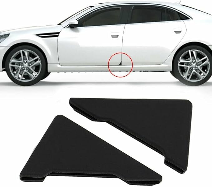 مصد باب السيارة سيليكون لسيارة ميستوبيشي - أسود